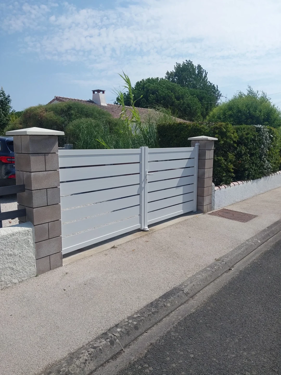Montage d&rsquo;un portail à Saint Hilaire de Riez
